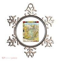 Yosemite National Park 1931 Decorative Pictorial Map Ornament thumb 0