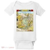 Yosemite National Park 1931 Decorative Pictorial Map Baby Bodysuit thumb 0