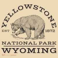 Yellowstone National Park Bear Wyoming Hike Outdoors Tote Bag thumb 4