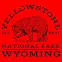 Yellowstone National Park Bear Wyoming Hike Outdoors Santa Hat thumb 1