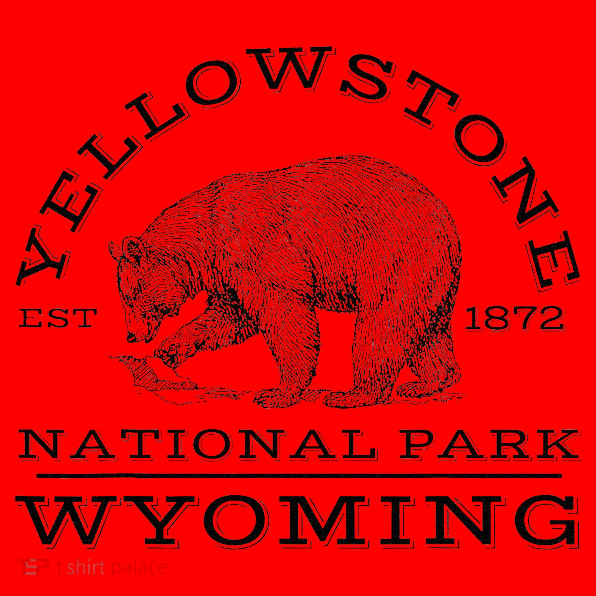 Yellowstone National Park Bear Wyoming Hike Outdoors Santa Hat