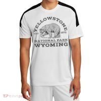 Yellowstone National Park Bear Wyoming Hike Outdoors Sport-Tek Competitor United Soccer Jersey thumb 0
