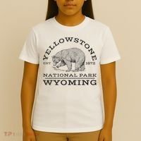 Yellowstone National Park Bear Wyoming Hike Outdoors T-Shirt thumb 4