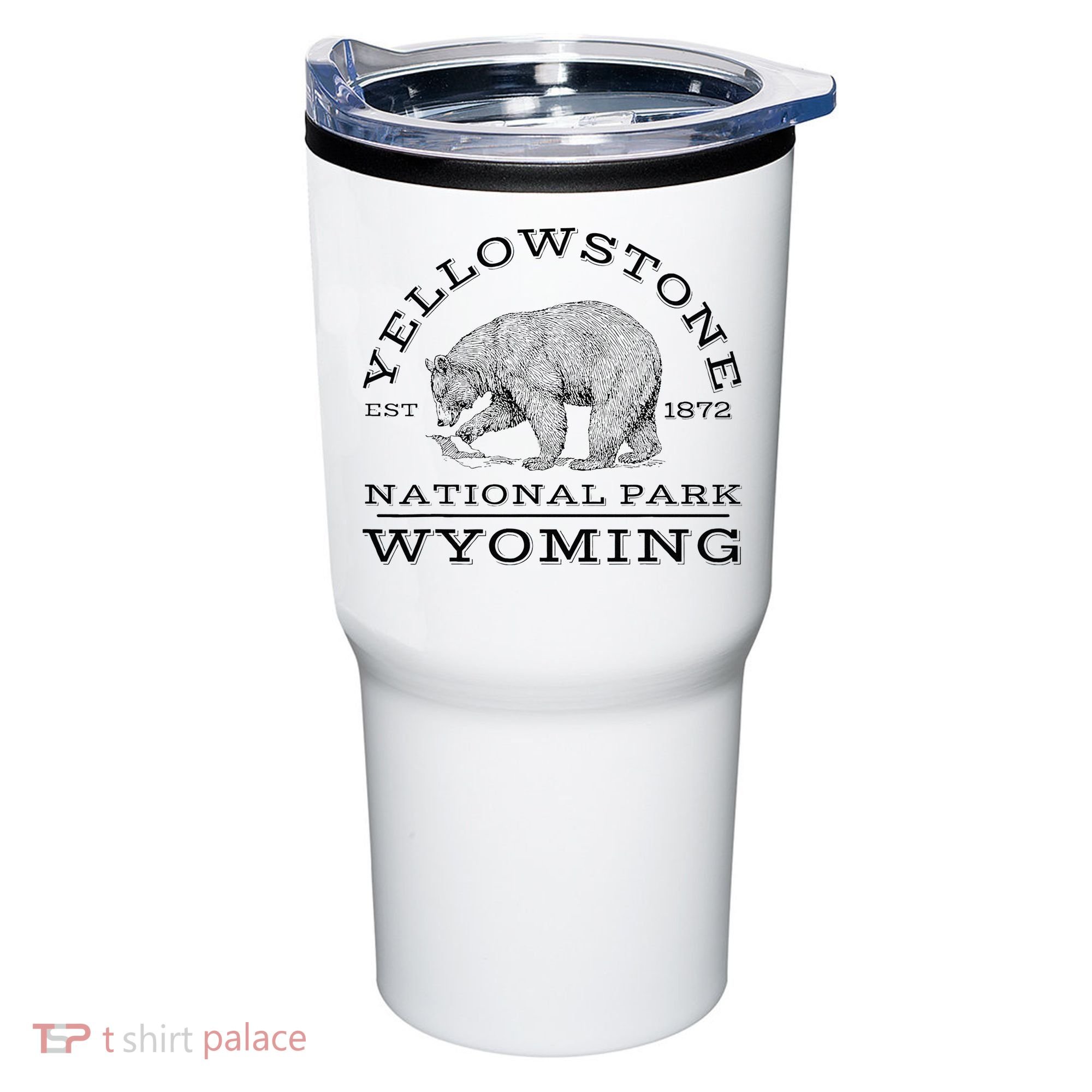 Yellowstone National Park Bear Wyoming Hike Outdoors Tumbler