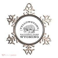 Yellowstone National Park Bear Wyoming Hike Outdoors Ornament thumb 0
