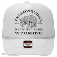 Yellowstone National Park Bear Wyoming Hike Outdoors Hat thumb 0