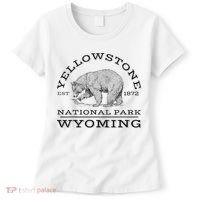 Yellowstone National Park Bear Wyoming Hike Outdoors Women's T-Shirt thumb 0