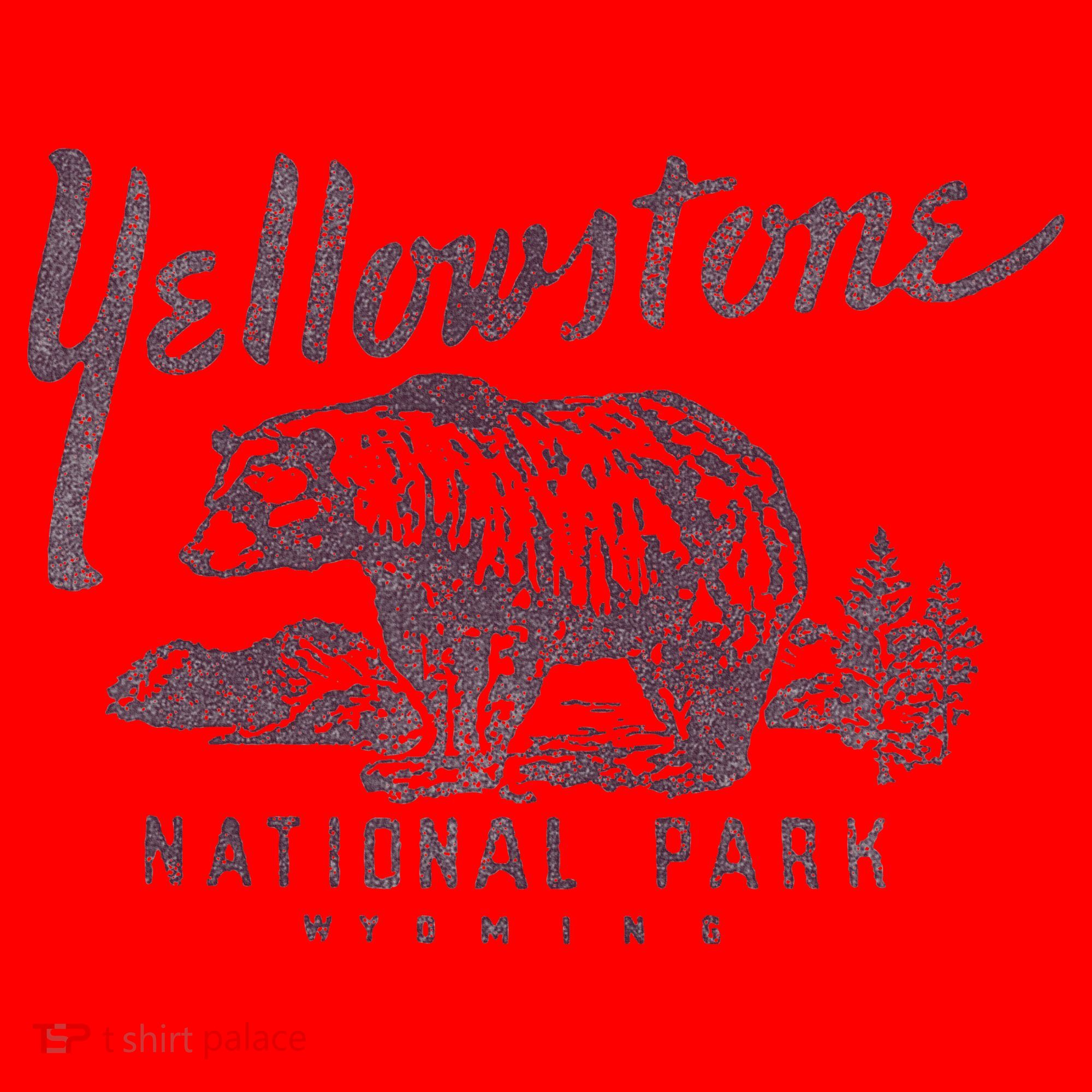 Yellowstone National Park Bear Santa Hat