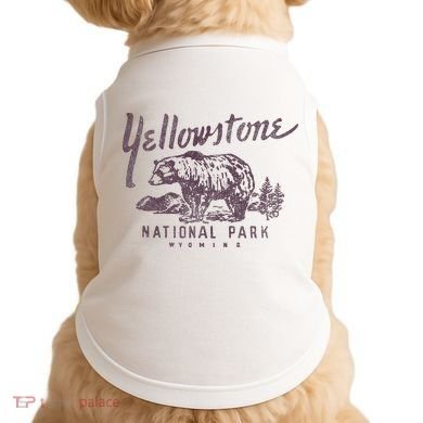 Yellowstone National Park Bear Doggie Tank