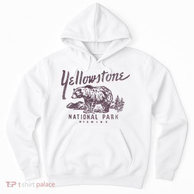 Yellowstone National Park Bear Hoodie
