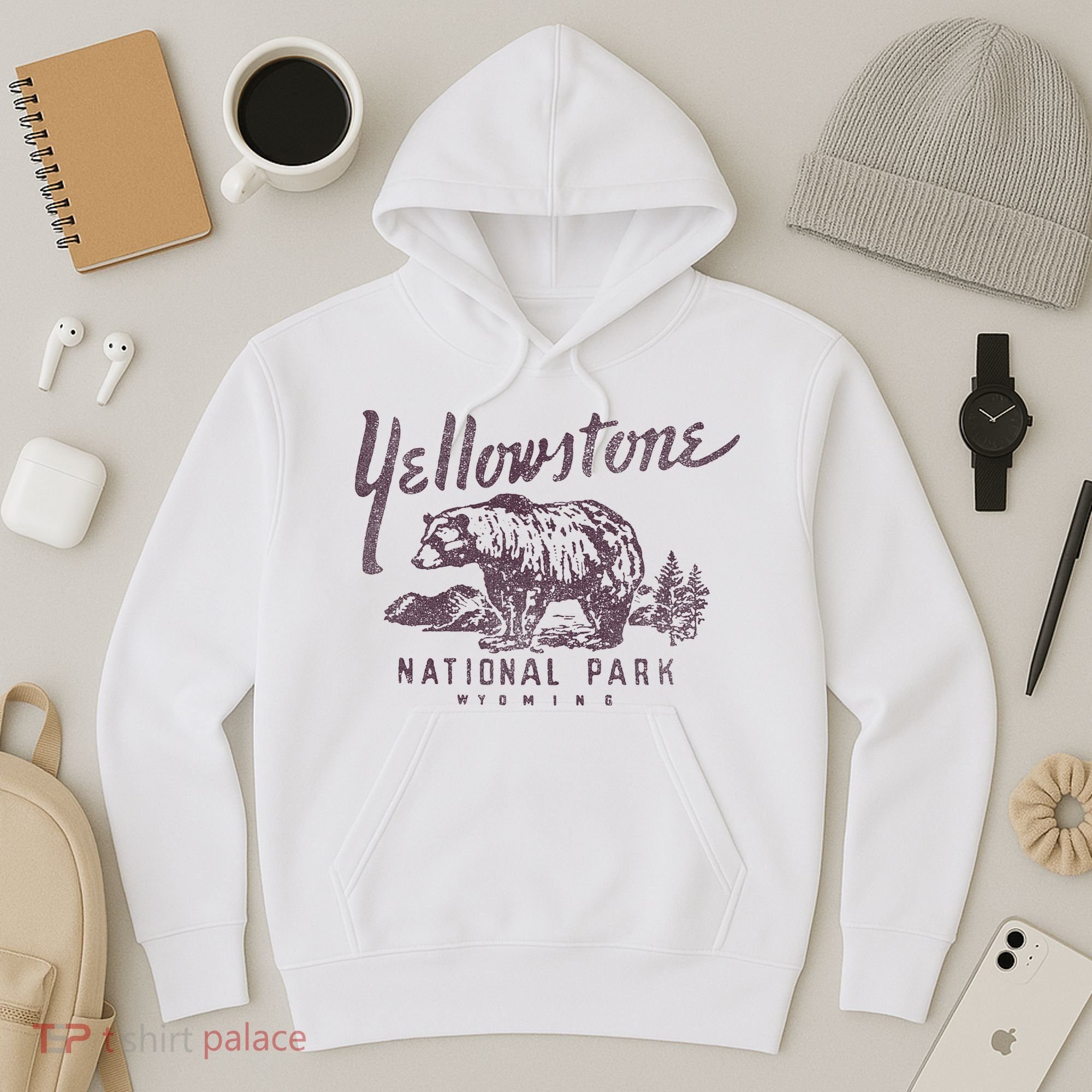 Yellowstone National Park Bear Hoodie