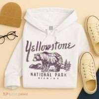 Yellowstone National Park Bear Hoodie thumb 4