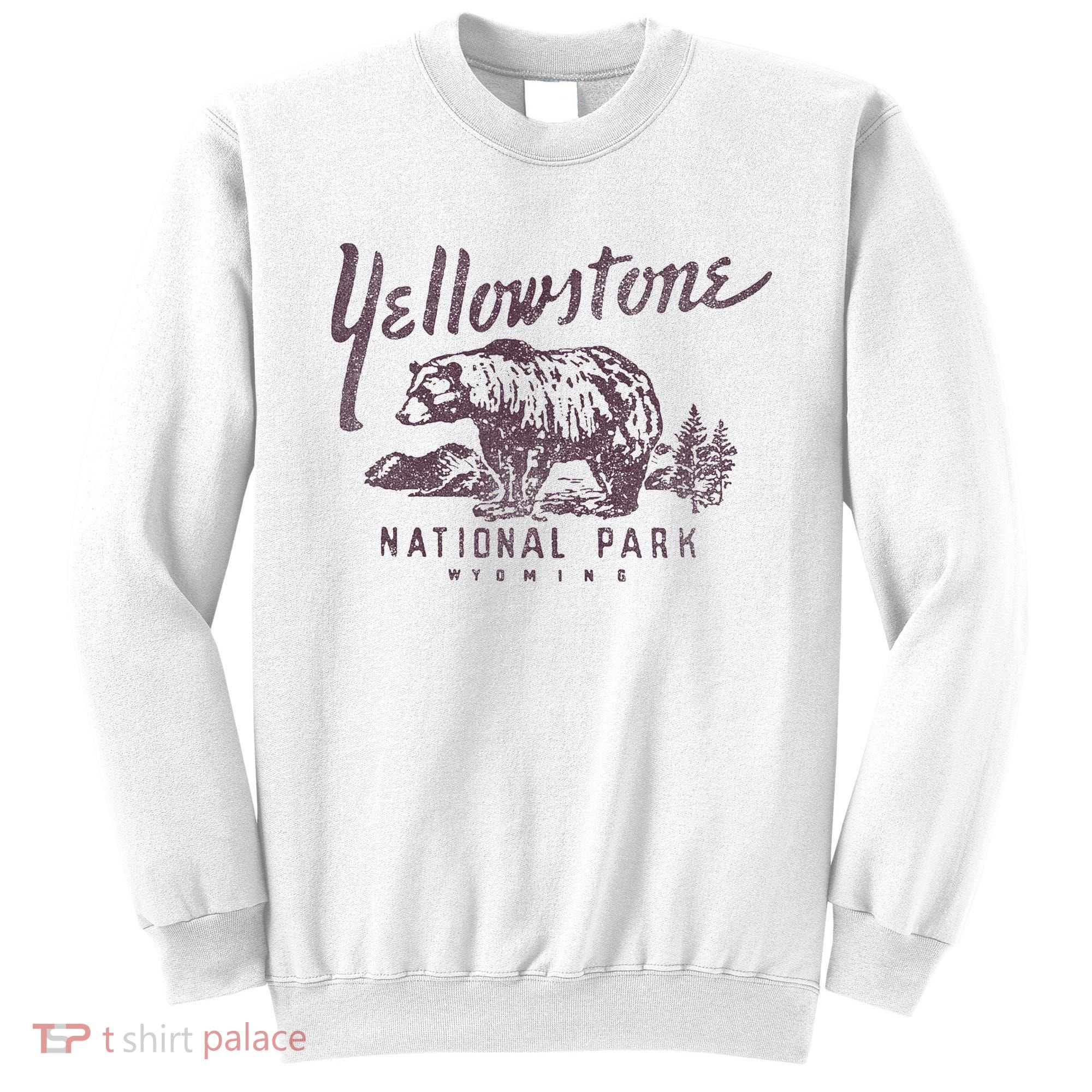 Yellowstone National Park Bear Sweatshirt