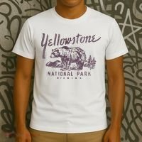 Yellowstone National Park Bear T-Shirt thumb 3