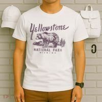 Yellowstone National Park Bear T-Shirt thumb 6