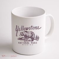 Yellowstone National Park Bear Coffee Mug thumb 1