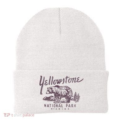 Yellowstone National Park Bear Beanie