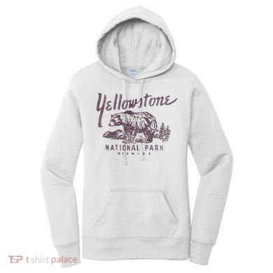 Yellowstone National Park Bear Women's Hoodie