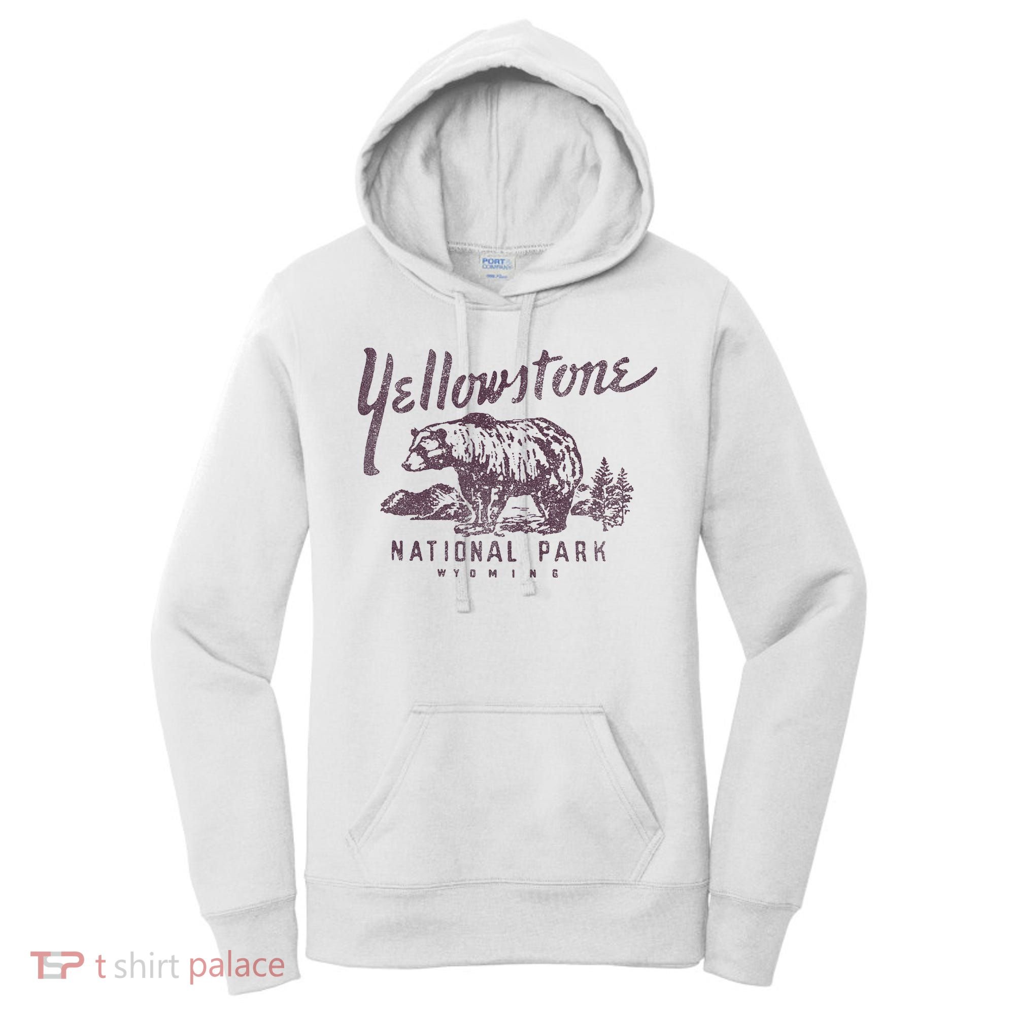 Yellowstone National Park Bear Women's Hoodie
