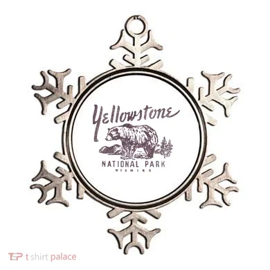 Yellowstone National Park Bear Ornament