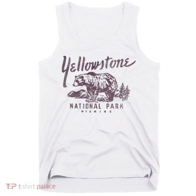 Yellowstone National Park Bear Tank Top