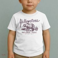 Yellowstone National Park Bear Toddler T-Shirt thumb 2