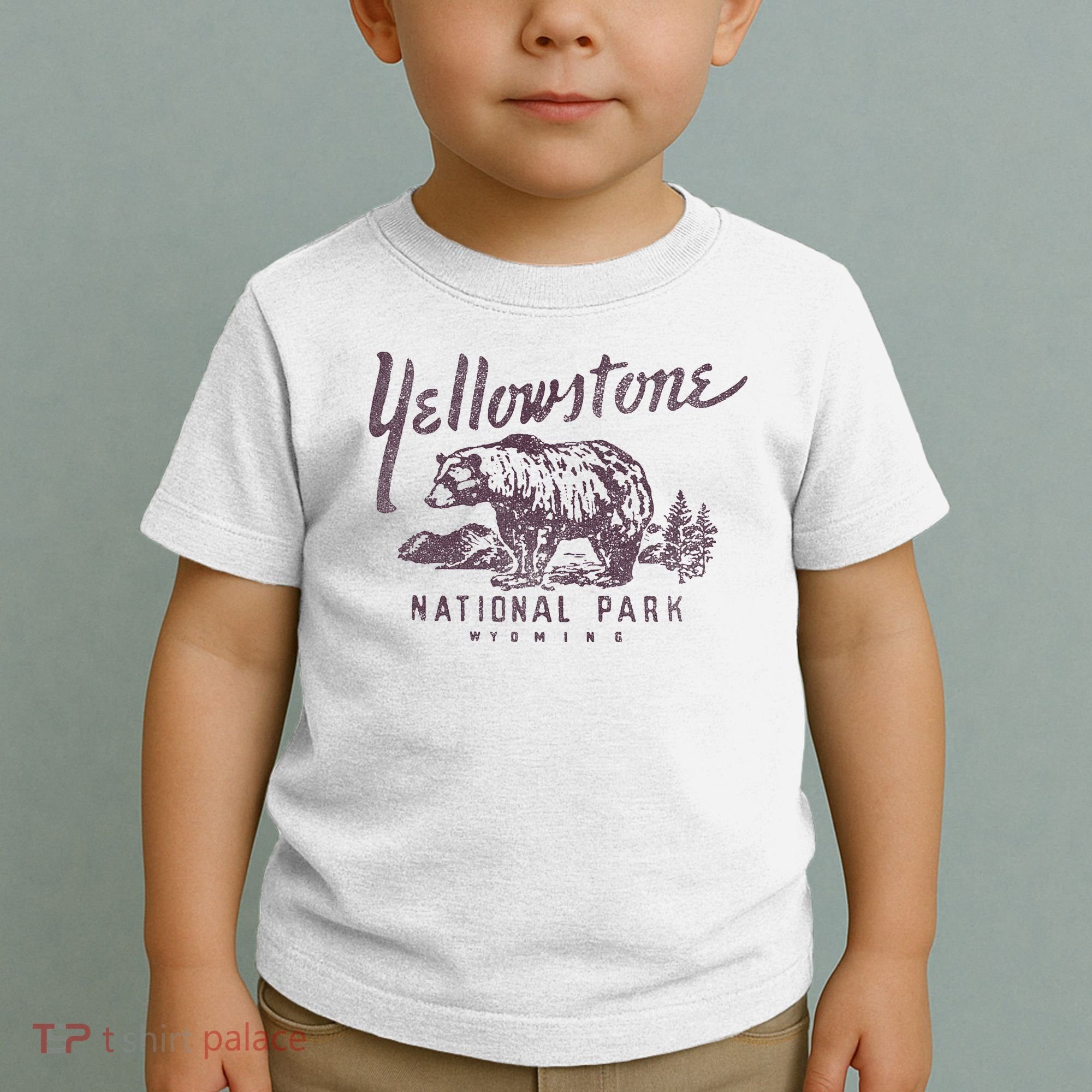Yellowstone National Park Bear Toddler T-Shirt