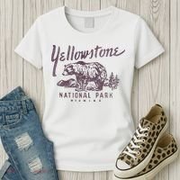 Yellowstone National Park Bear Women's T-Shirt thumb 3