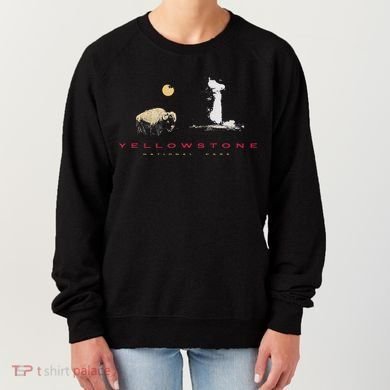 Yellowstone National Park Vintage Women's Sweatshirt