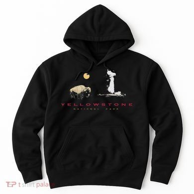 Yellowstone National Park Vintage Hoodie
