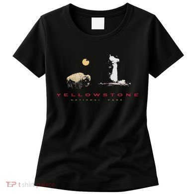 Yellowstone National Park Vintage Women's T-Shirt