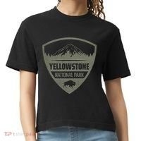 Yellowstone National Park Merchandise Yellowstone Souvenir Comfort Colors Boxy T-Shirt thumb 0