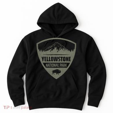 Yellowstone National Park Merchandise Yellowstone Souvenir Hoodie