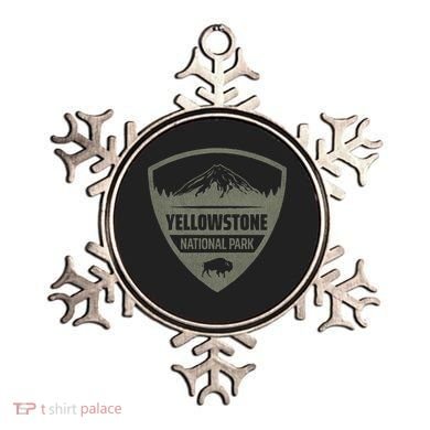 Yellowstone National Park Merchandise Yellowstone Souvenir Ornament