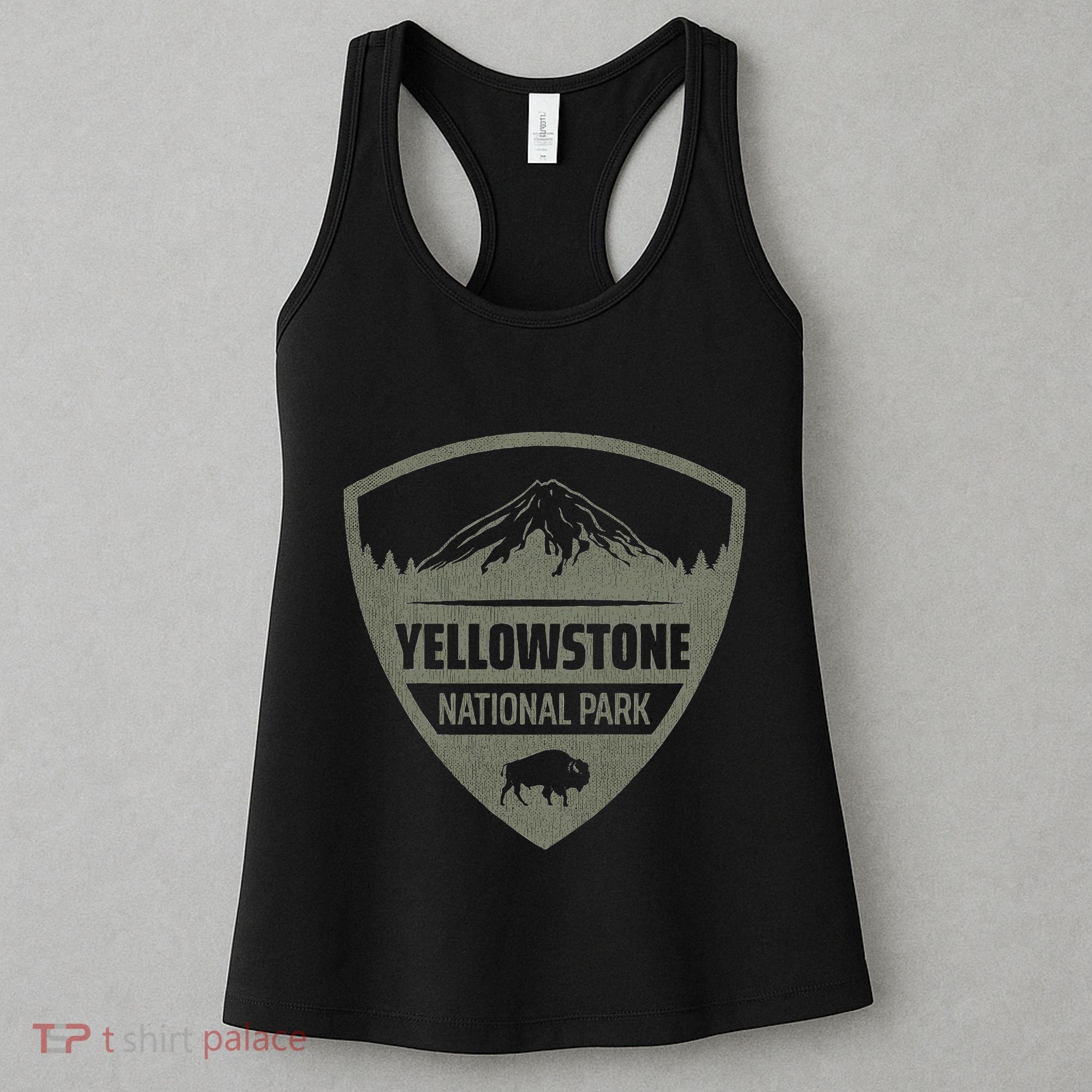 Yellowstone National Park Merchandise Yellowstone Souvenir Women's Tank Top