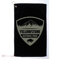 Yellowstone National Park Merchandise Yellowstone Souvenir Golf Towel thumb 0