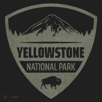 Yellowstone National Park Merchandise Yellowstone Souvenir Golf Towel thumb 3