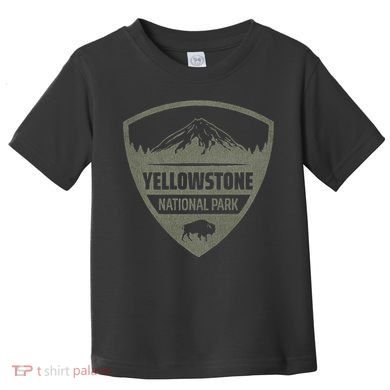 Yellowstone National Park Merchandise Yellowstone Souvenir Toddler T-Shirt