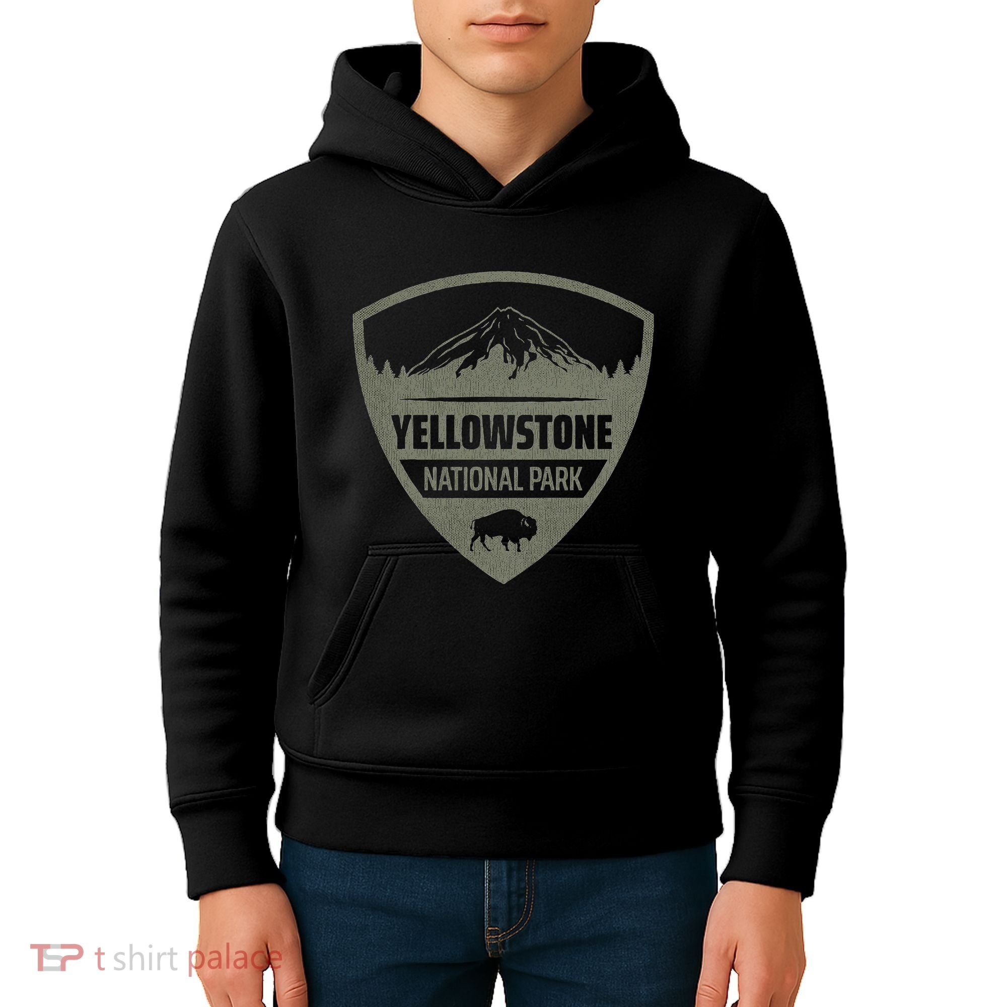 Yellowstone National Park Merchandise Yellowstone Souvenir Kids Hoodie
