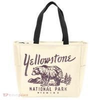 Yellowstone National Park Bear Graphic Tote Bag thumb 0