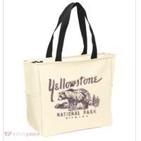 Yellowstone National Park Bear Graphic Tote Bag thumb 2