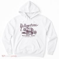 Yellowstone National Park Bear Graphic Hoodie thumb 0