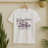 Yellowstone National Park Bear Graphic T-Shirt thumb 2