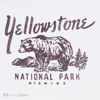 Yellowstone National Park Bear Graphic Coffee Mug thumb 5