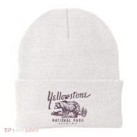 Yellowstone National Park Bear Graphic Beanie thumb 0