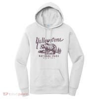 Yellowstone National Park Bear Graphic Women's Hoodie thumb 0