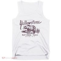 Yellowstone National Park Bear Graphic Tank Top thumb 0