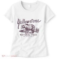 Yellowstone National Park Bear Graphic Women's T-Shirt thumb 0