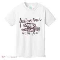 Yellowstone National Park Bear Graphic Kids T-Shirt thumb 0