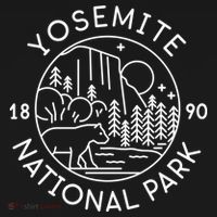 Yosemite National Park 1890 California Cute Gift Ornament thumb 1
